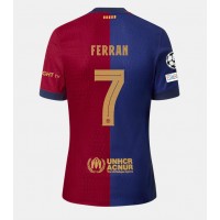 Barcelona Ferran Torres #7 Replica Home Shirt 2024-25 Short Sleeve